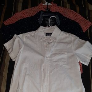 Boys button down shirts. Size 10-12